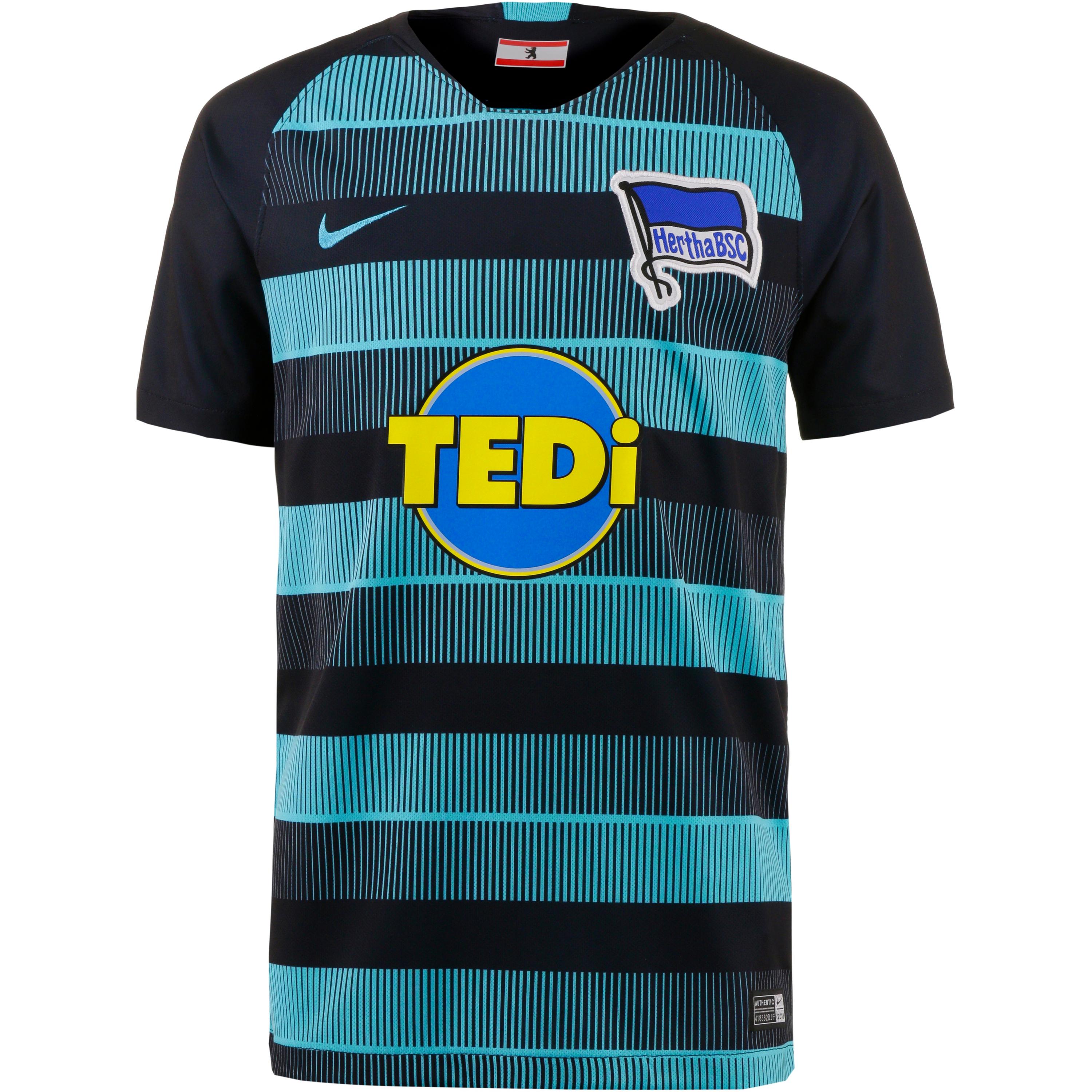 Nike Hertha BSC 18-19 Auswärts Fußballtrikot Kinder