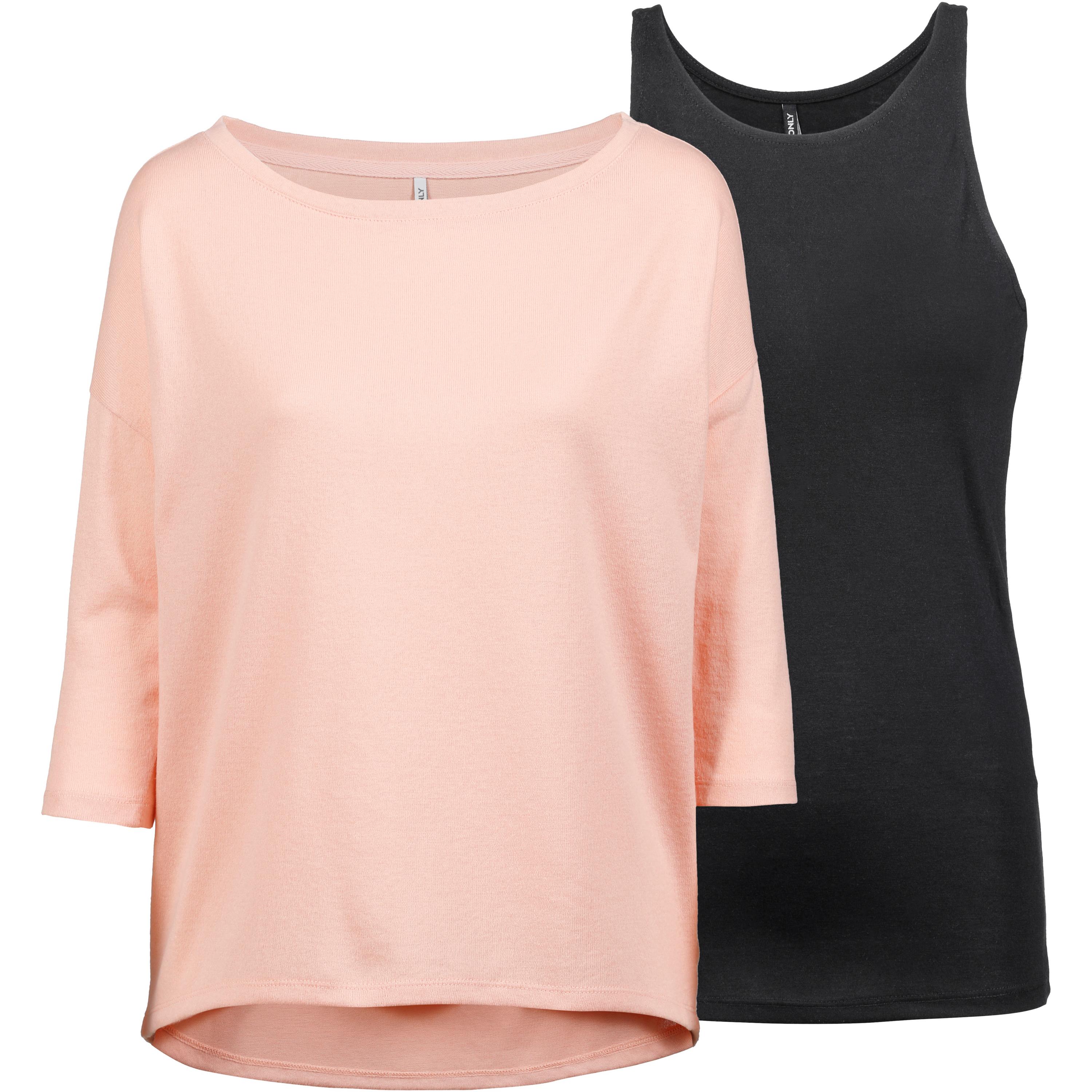 Only onlALBERTA 2-In-1 Pullover Damen Only onlALBERTA 2-In-1 Pullover Damen
