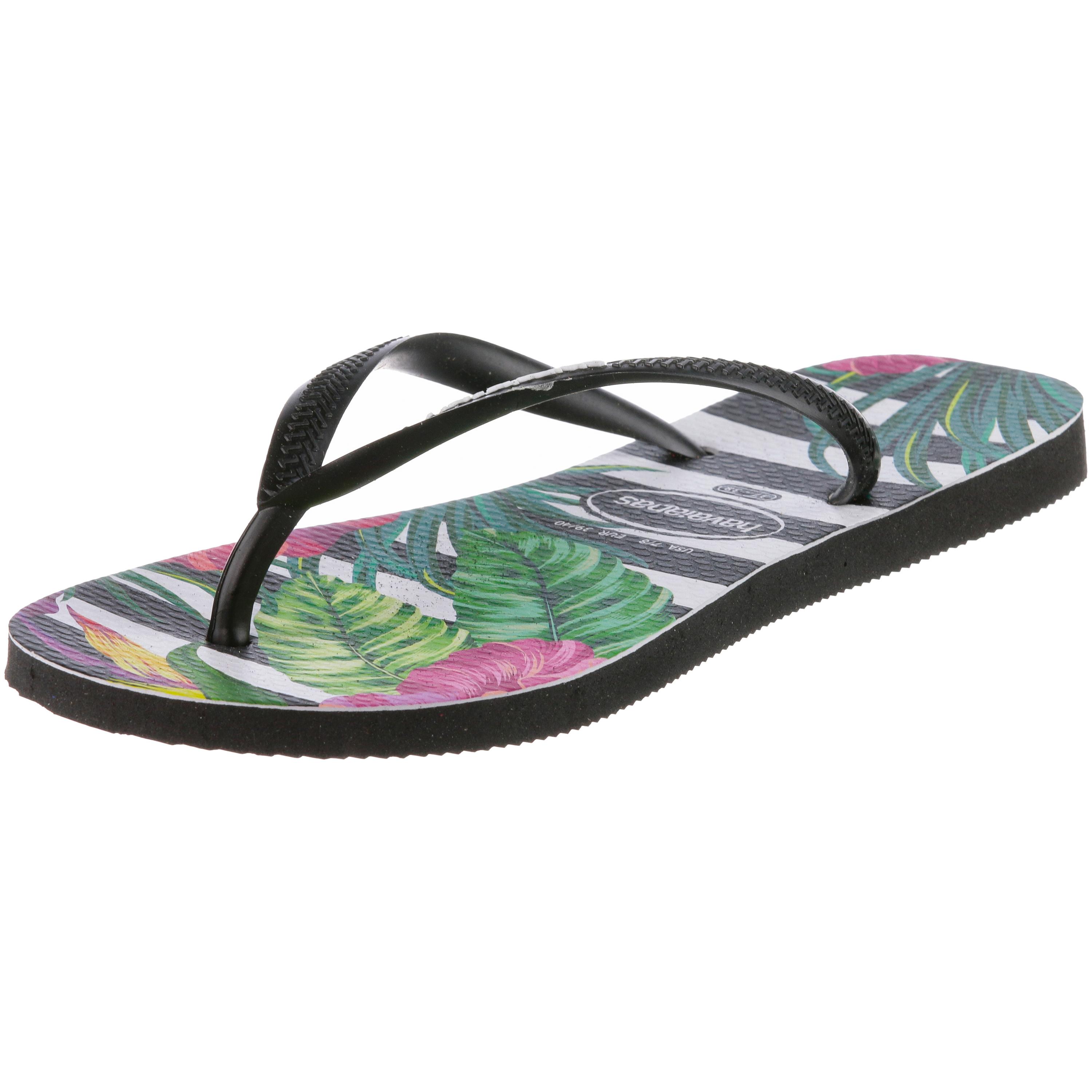 Havaianas Slim Tropical Zehentrenner Damen Havaianas Slim Tropical Zehentrenner Damen