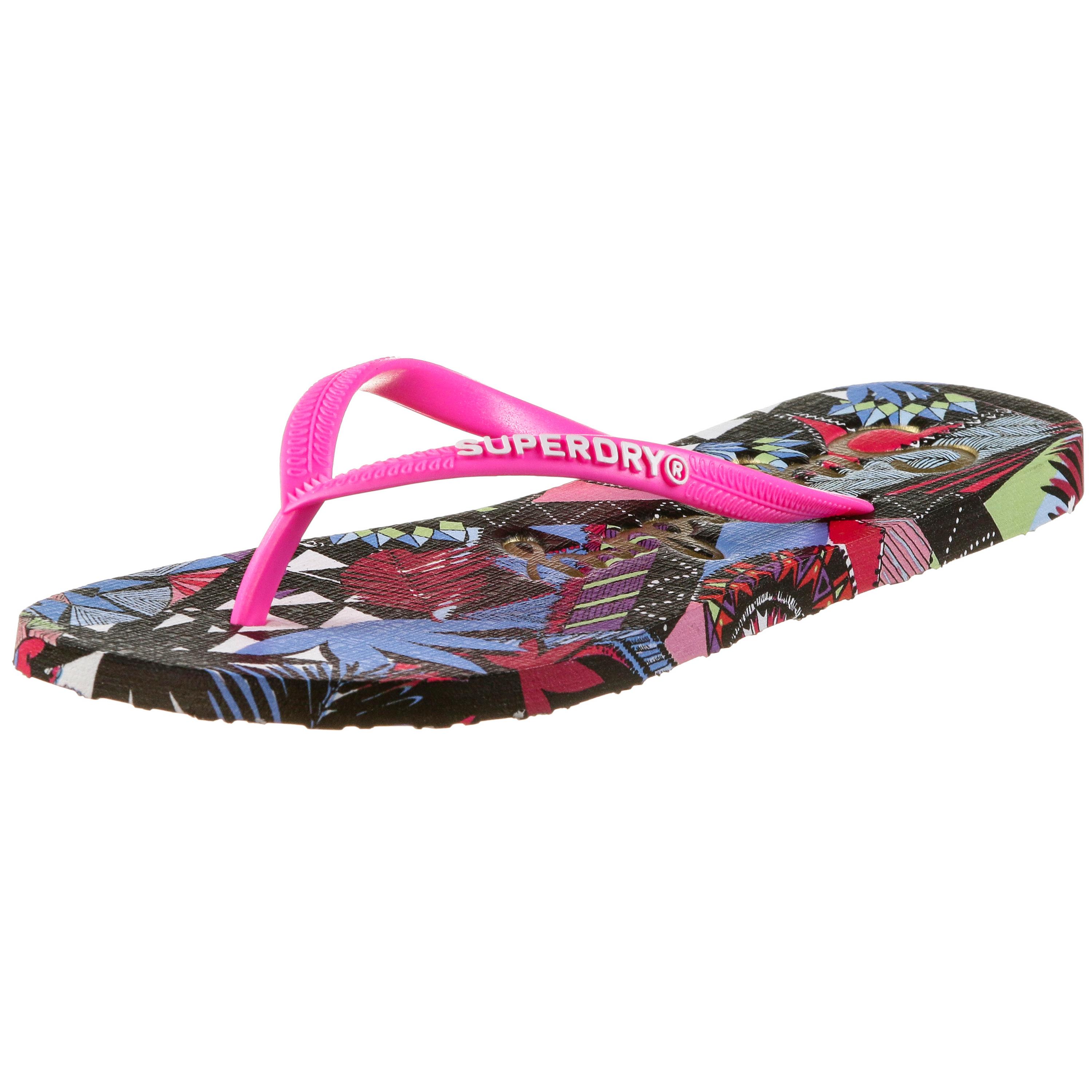 Superdry Super Sleek Zehentrenner Damen Superdry Super Sleek Zehentrenner Damen