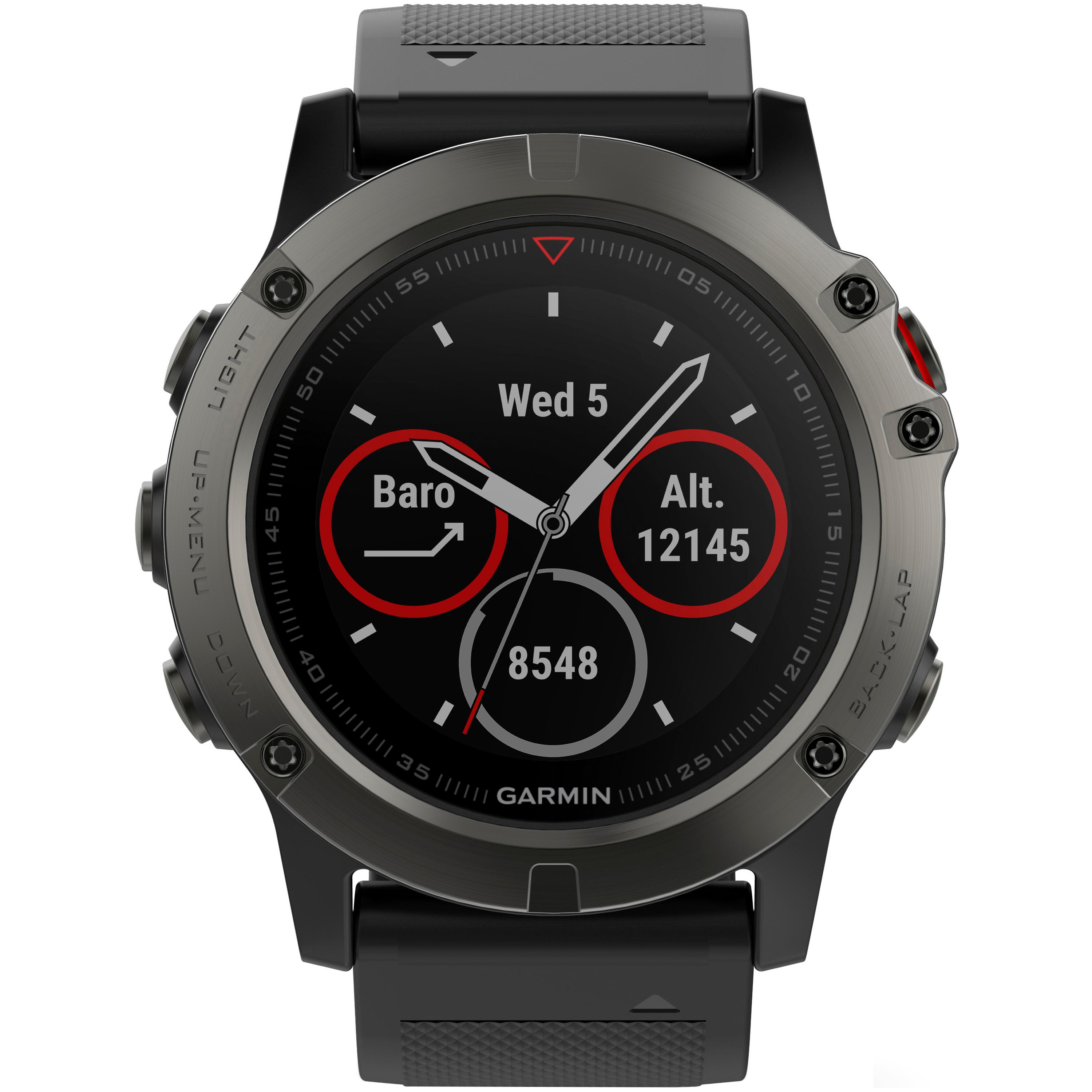 Garmin Fenix 5X Saphir Sportuhr