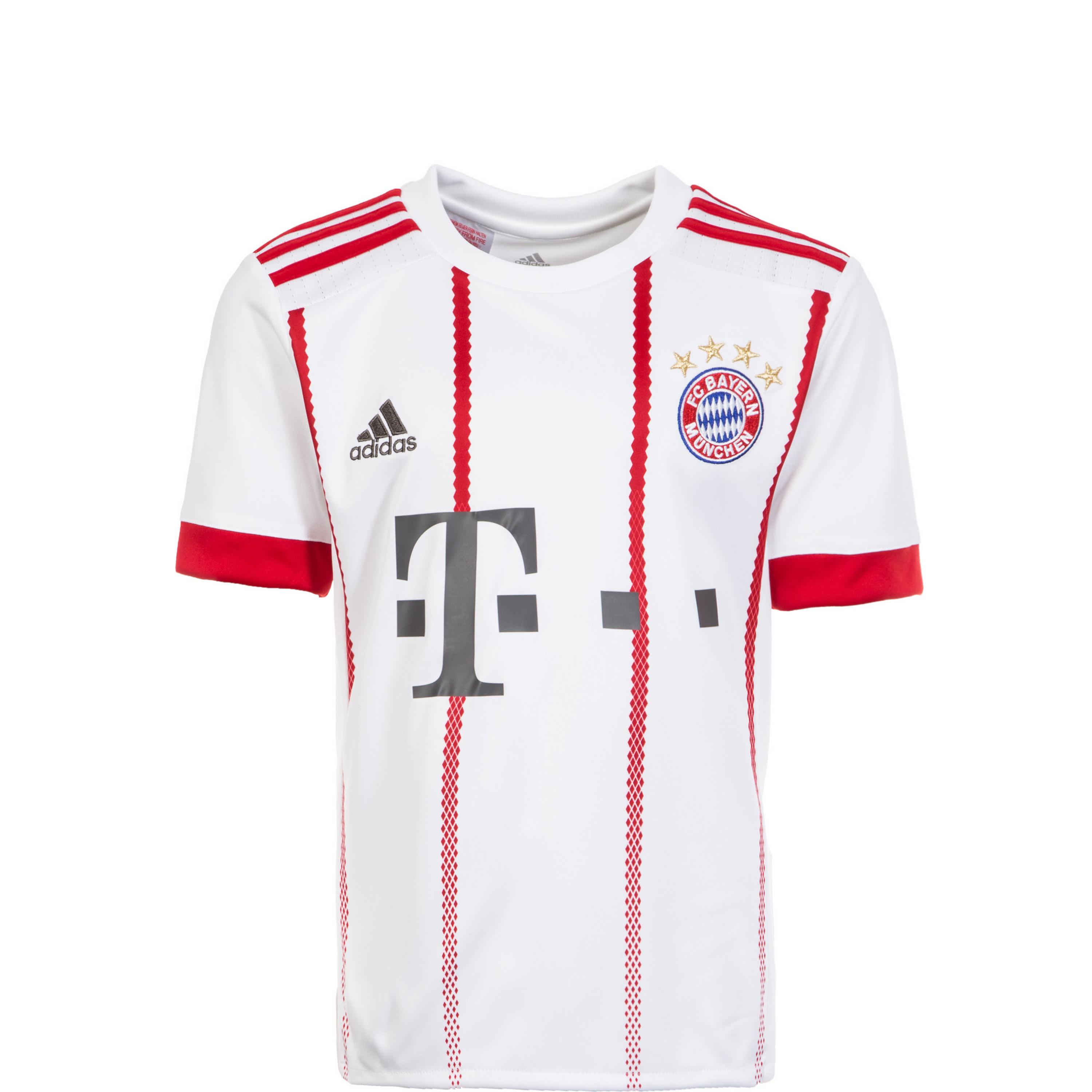 adidas FC Bayern 17-18 CL Fußballtrikot Kinder