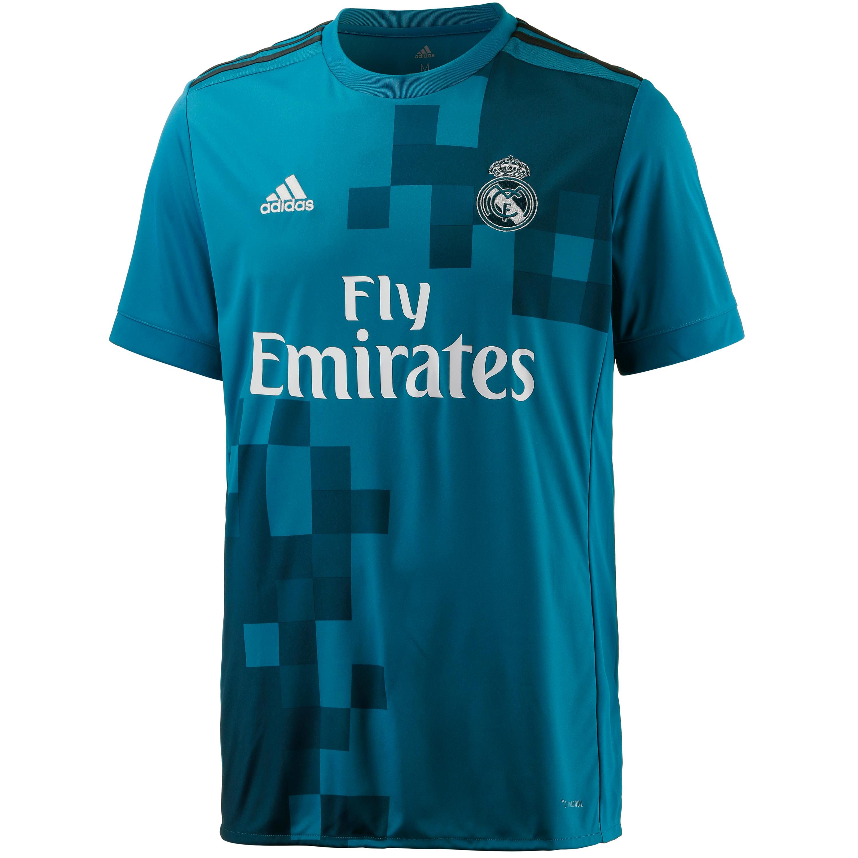 adidas Real Madrid 17-18 CL Fußballtrikot Herren