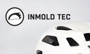 Abbildung eines weißen ALPINA-INMOLD-Helms