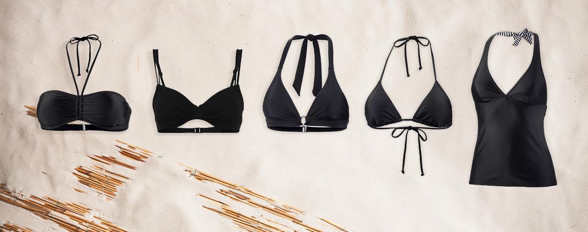 Verschiedene Bikini-Typen