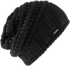 Rückansicht von Eisbär Merino CULLEN Beanie Damen schwarz