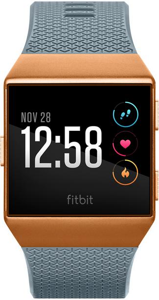 FitBit Ionic Smartwatch slate blue-burnt orange