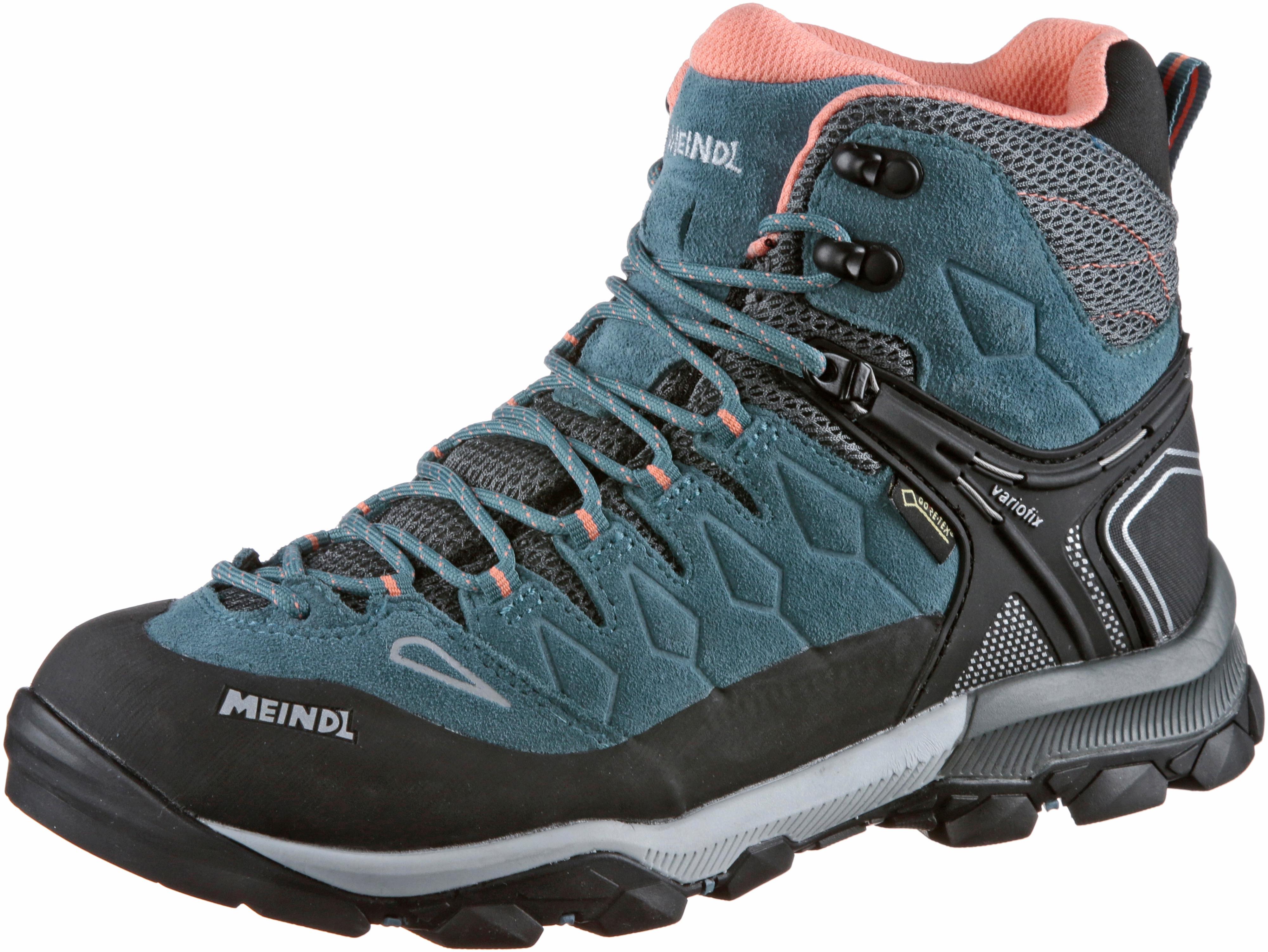 Meindl Tereno Mid Wanderschuhe Damen Jeans Lachs Im Online Shop Von Sportscheck Kaufen