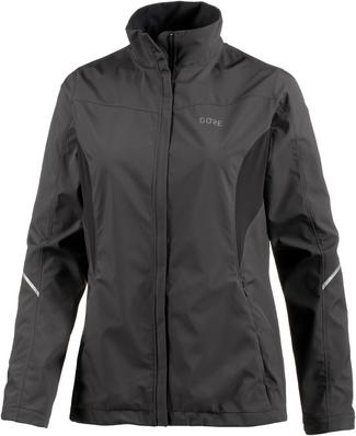 GORE&reg; WEAR R3 Partial Windstopper Laufjacke Damen terra grey-black