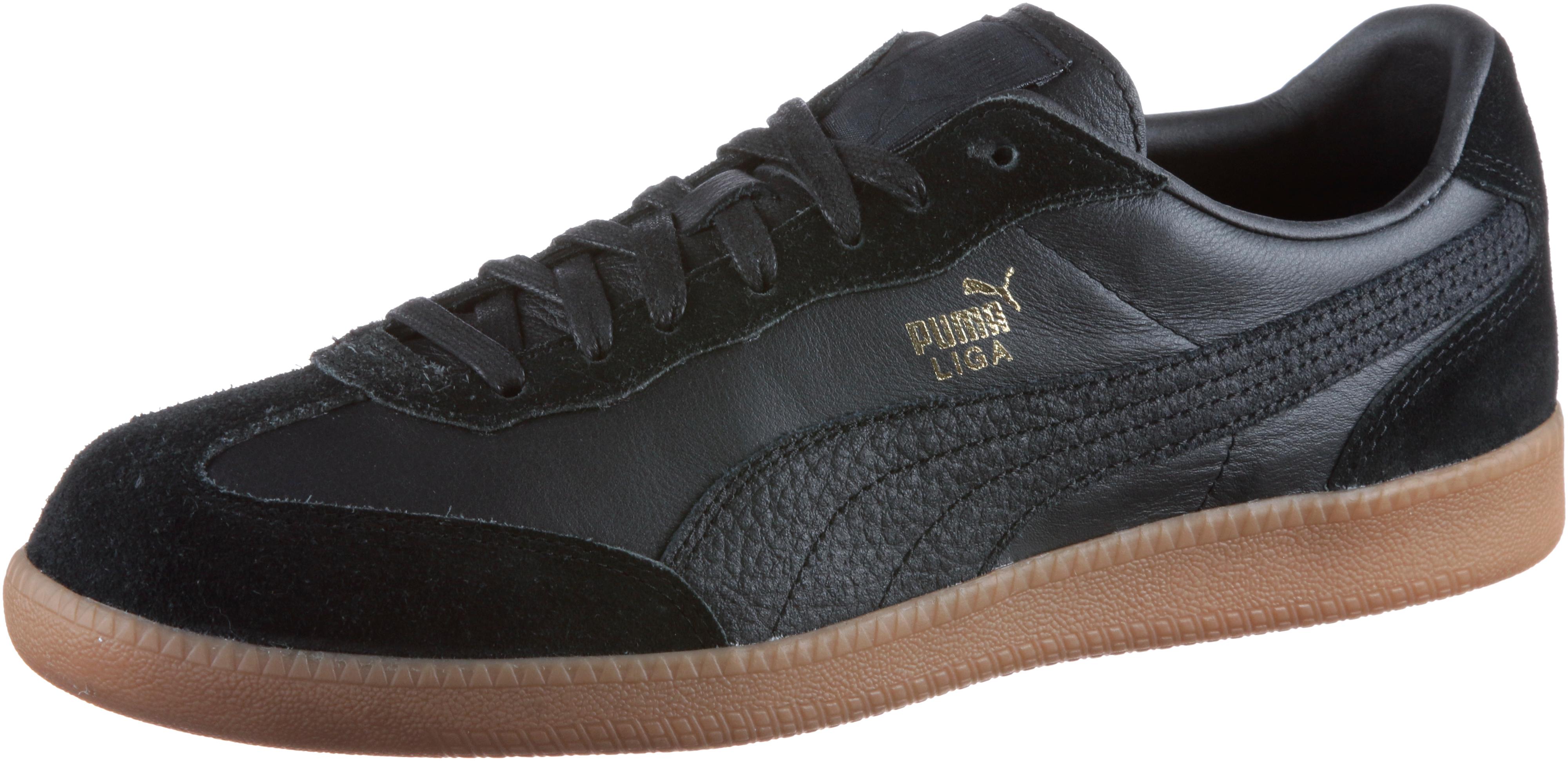 PUMA Liga Leather Sneaker Herren Puma Black-Puma Black im Online Shop von  SportScheck kaufen