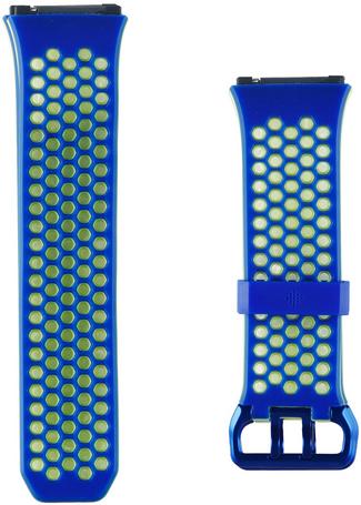FitBit Ionic Armband blue-yellow