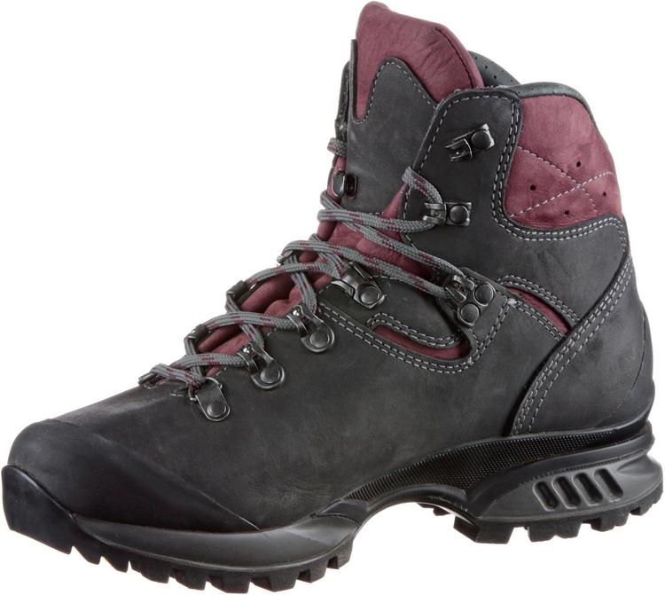 Hanwag Hanwag Tatra II Lady Wanderschuhe Damen - asphalt-dark garnet - 0 | SportScheck