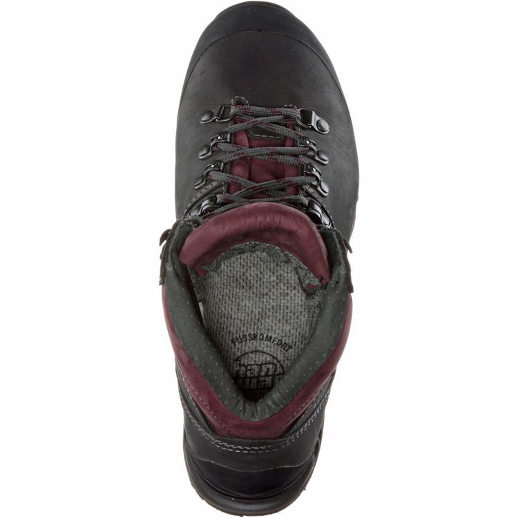Hanwag Hanwag Tatra II Lady Wanderschuhe Damen - asphalt-dark garnet - 0 | SportScheck