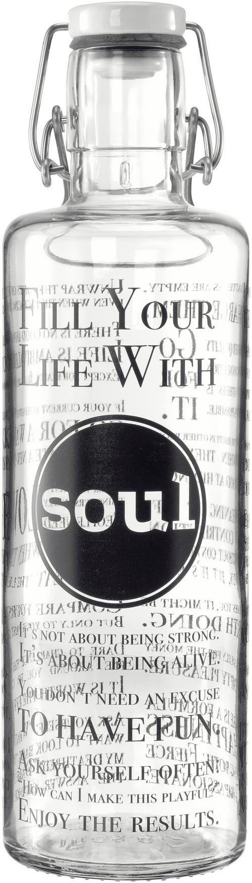 soulbottles Fill your Life with Soul Trinkflasche
