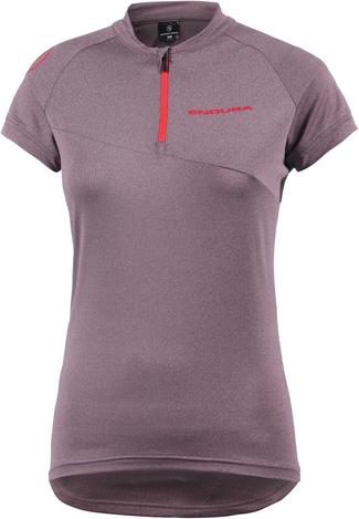 Endura Singletrack Fahrradtrikot Damen mulberry