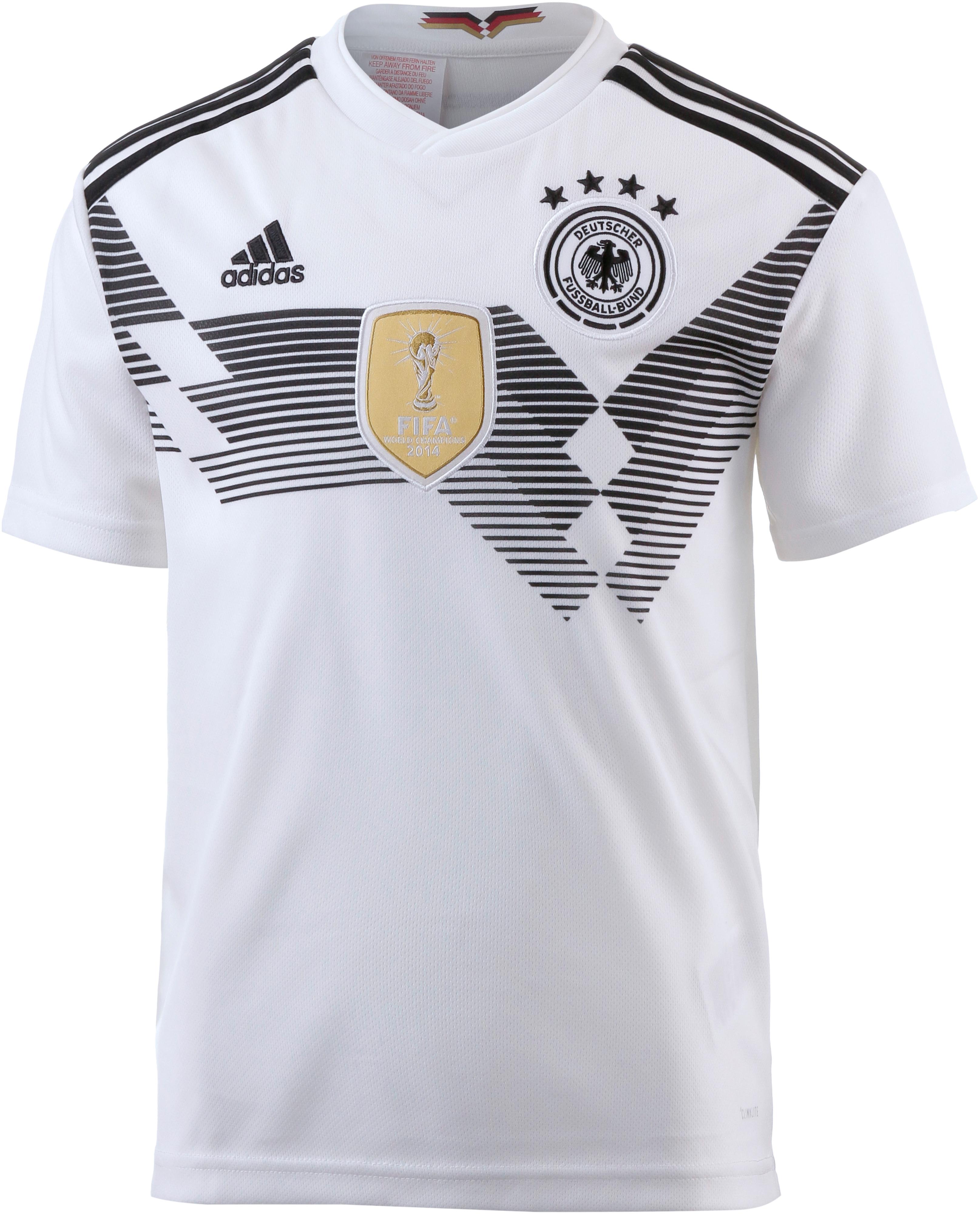 Adidas Dfb Wm 18 Heim Trikot Kinder White Black Im Online Shop Von Sportscheck Kaufen