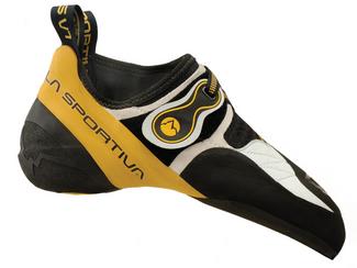 La Sportiva Solution Kletterschuhe Herren white-yellow