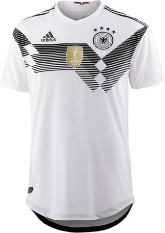 adidas DFB WM 2018 Heim Authentic Fu&szlig;balltrikot Herren white/black
