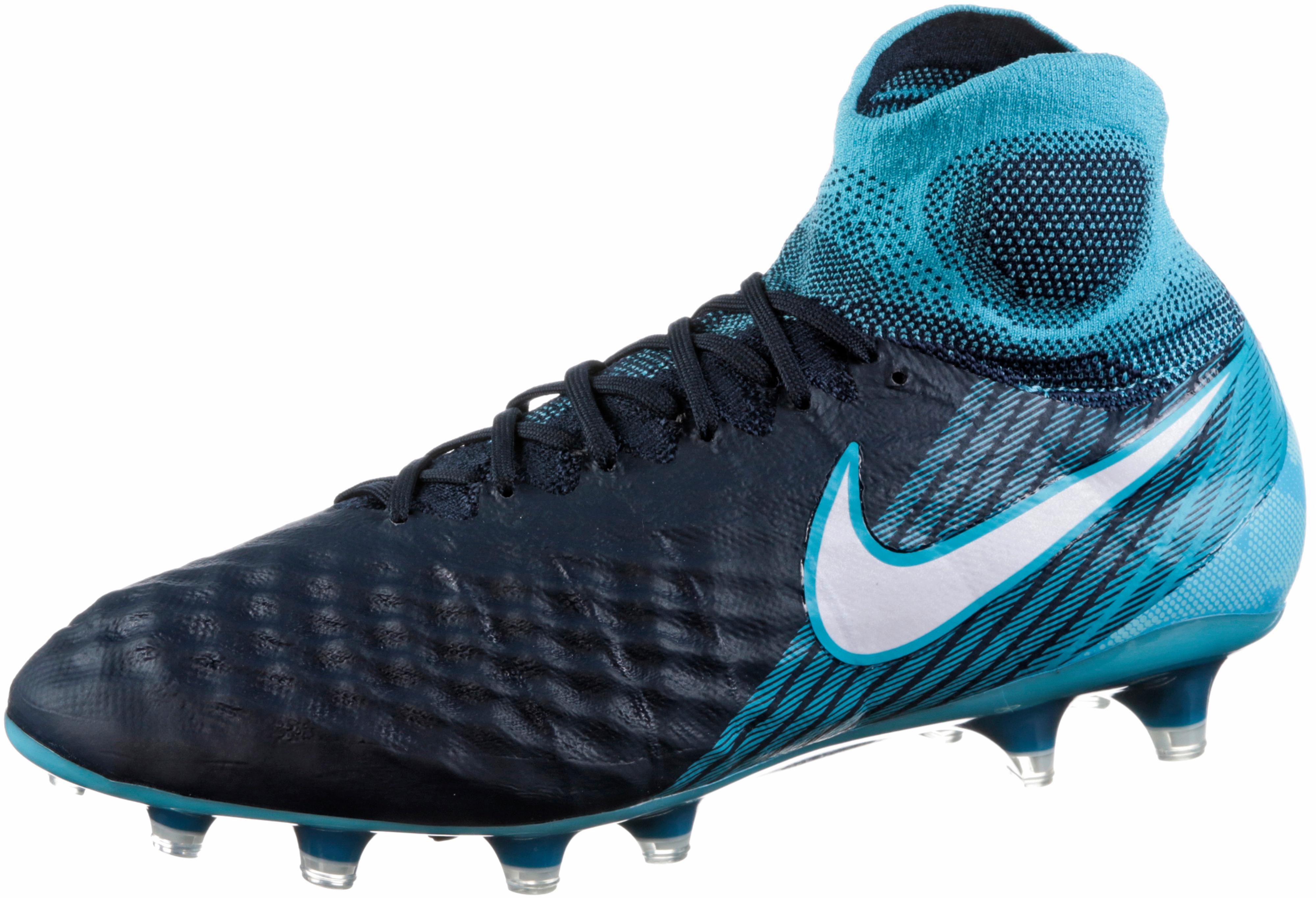 nike magista obra ii fg blue and grey