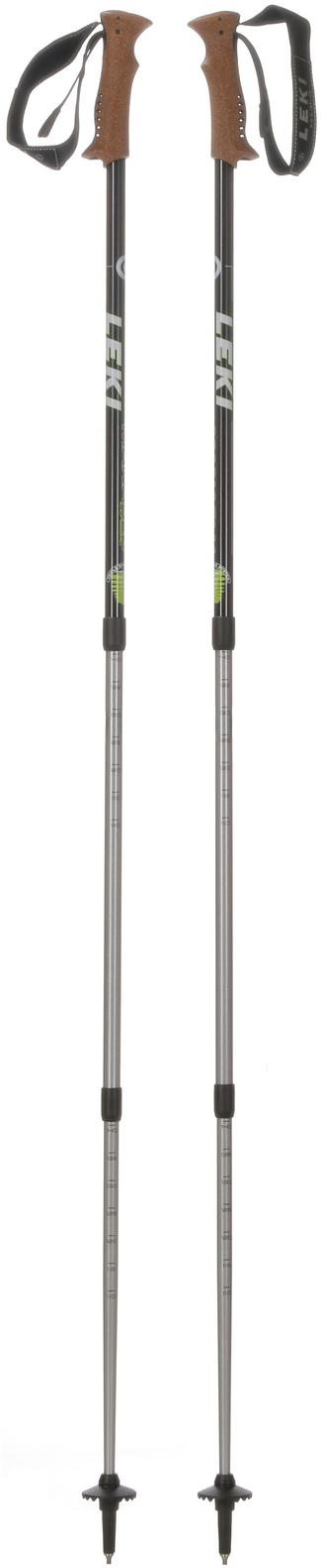 LEKI Manaslu AS Teleskopstock schwarz-gr&uuml;n-wei&szlig;