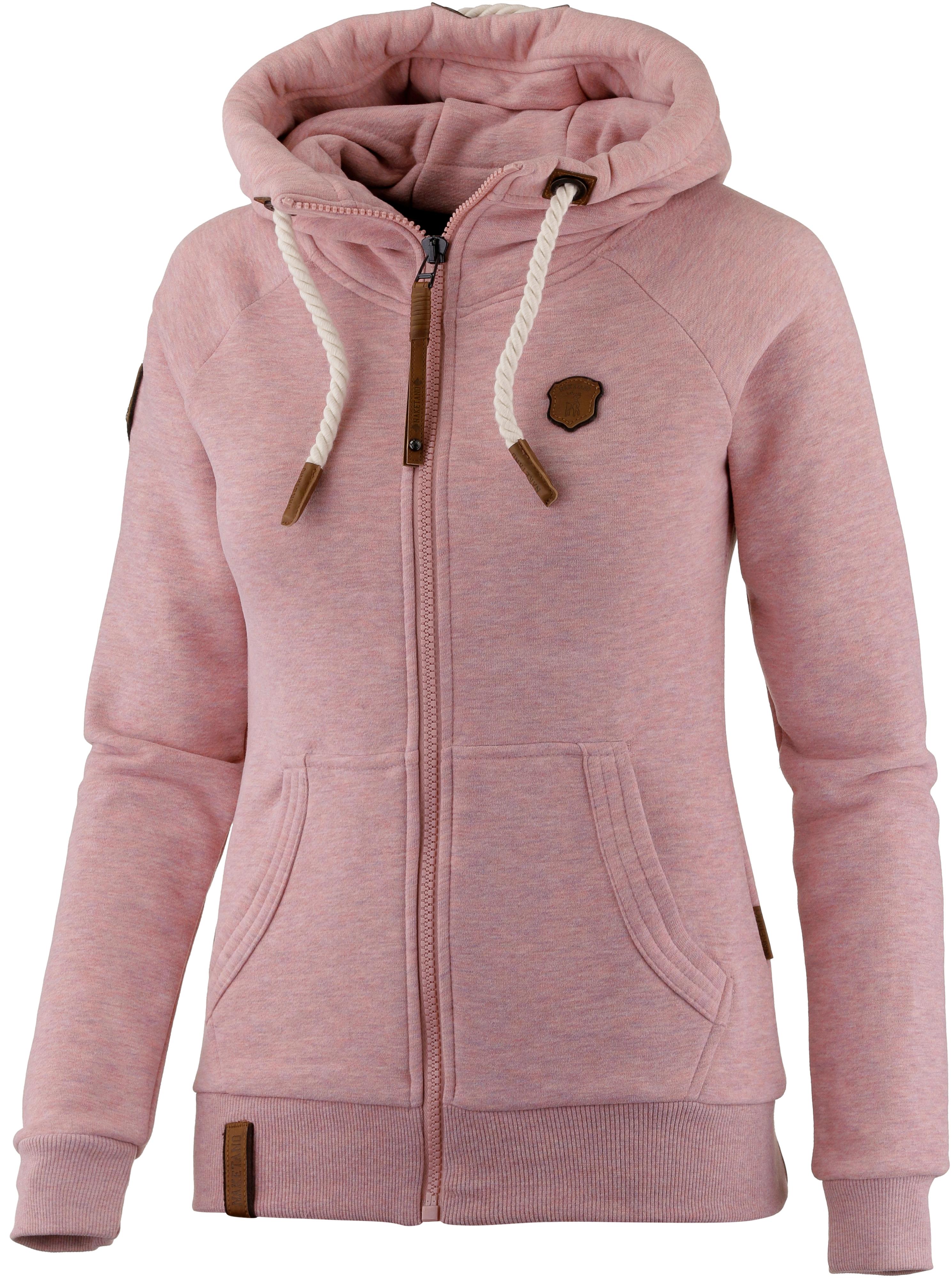 Striped Amazonska Dzungla Jugozahod Naketano Sweatjacke Damen Rosa Cevrevesehirenstitusu Org