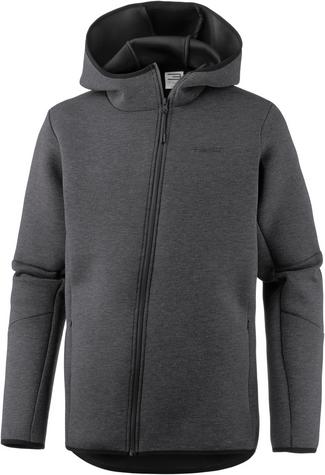 CORE by JACK & JONES Kapuzenjacke Herren dark grey melange