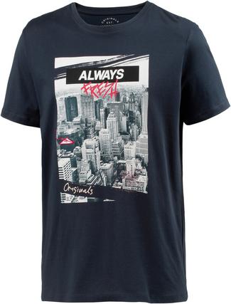 CORE by JACK & JONES T-Shirt Herren total eclipse