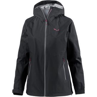 SALEWA Puez Aqua 3 Regenjacke Damen schwarz