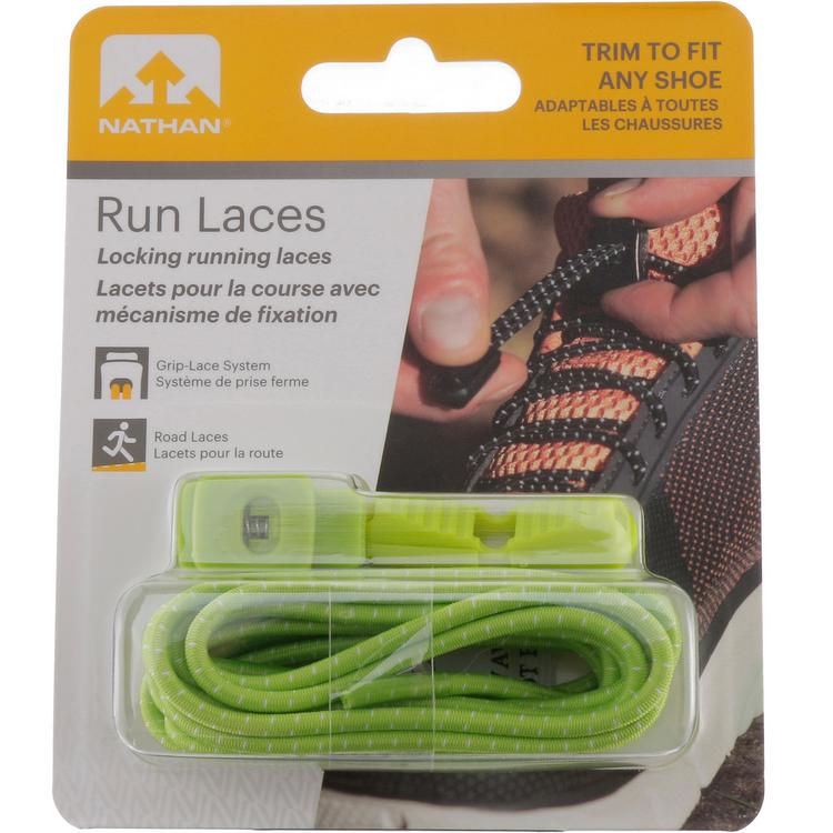 NATHAN NATHAN Run Laces Schuhb&auml;nder - sour-green-apple - 0 | SportScheck
