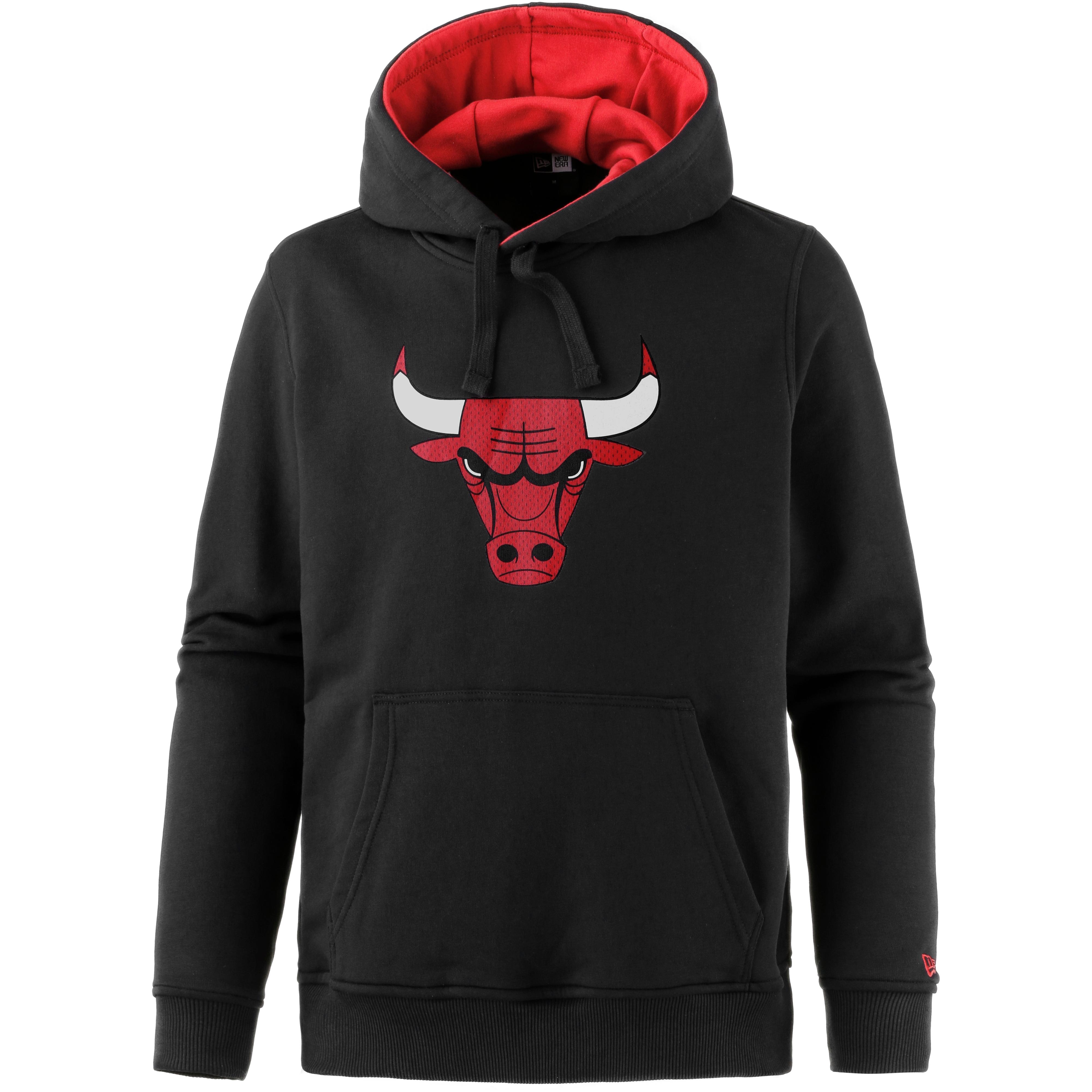 black chicago bulls hoodie