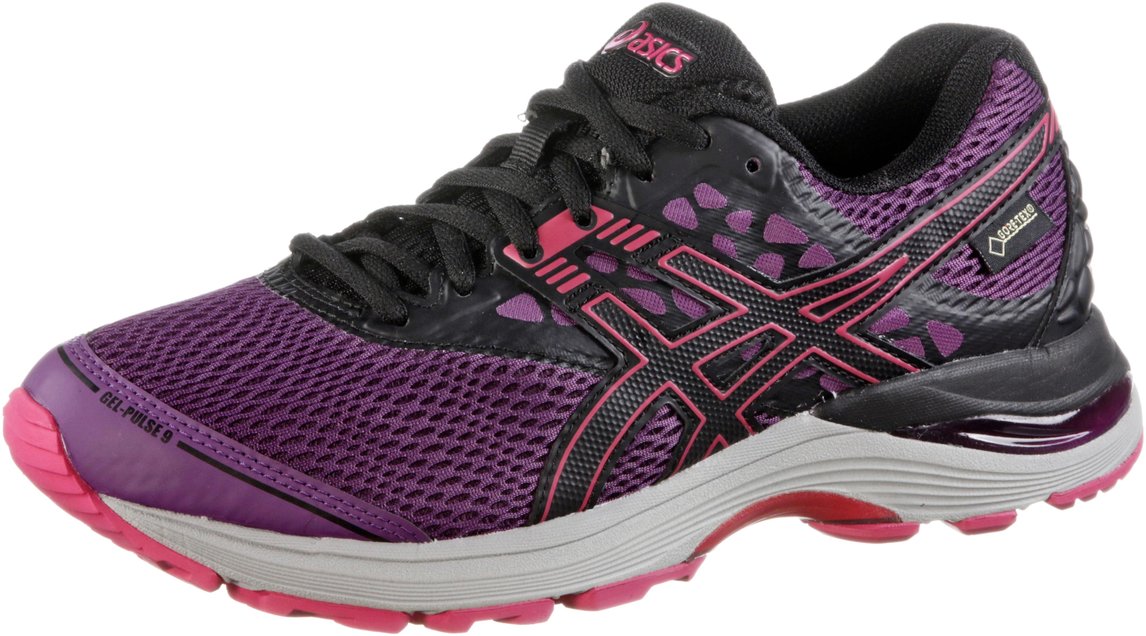 ASICS Gel Pulse 9 Laufschuhe Damen prune black cosmo pink im Online Shop von SportScheck kaufen