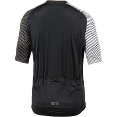 Rückansicht von GOREWEAR C5 Fahrradtrikot Herren black-white