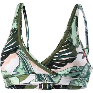 Seafolly Palm Beach Bikini Oberteil Damen moss