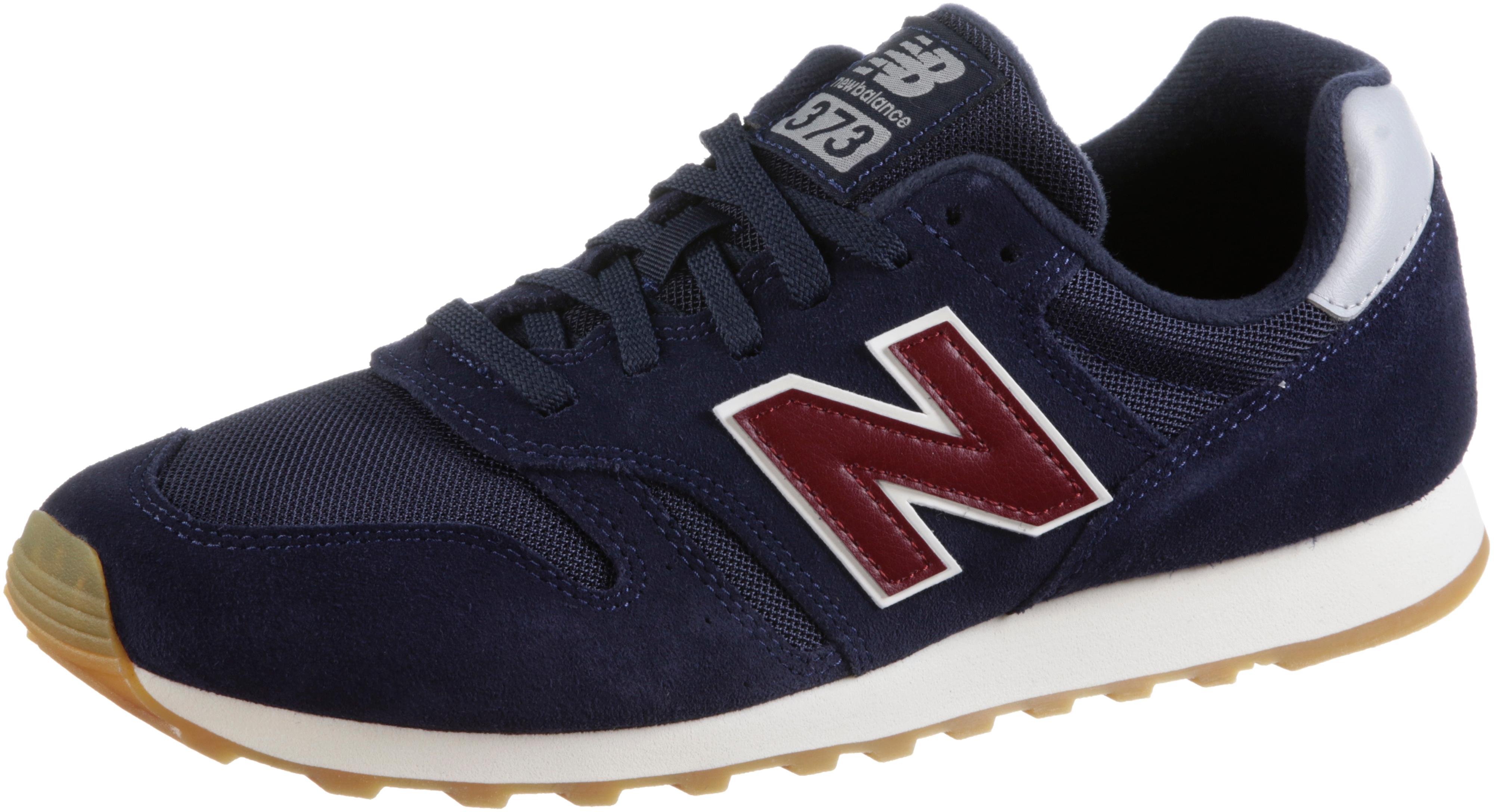 new balance 373 navy red