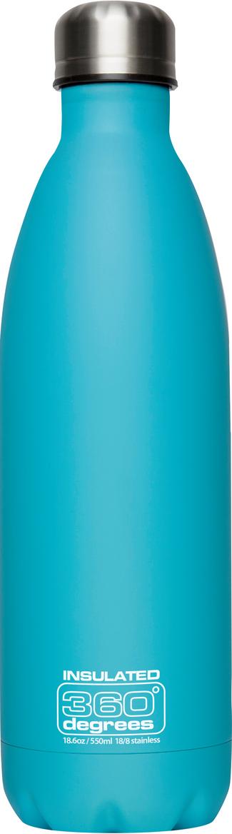 360&deg; degrees Soda Isolierflasche pastel blue