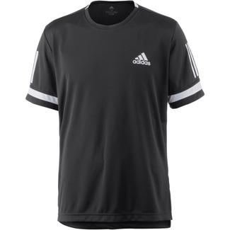 adidas CLUB 3STR TEE Tennisshirt Herren black-white