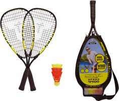 Talbot-Torro Speed Badmintonset 4400 Badmintonschläger schwarz-gelb