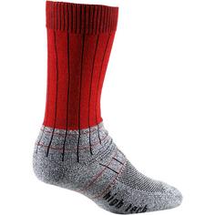 Rückansicht von Rohner SAC Fibre High Tech Wandersocken vulkan