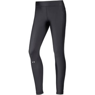 Under Armour Heatgear Armour Tights Damen black-black-metallic silver
