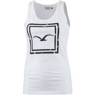 Cleptomanicx Bird Box Tanktop Damen White