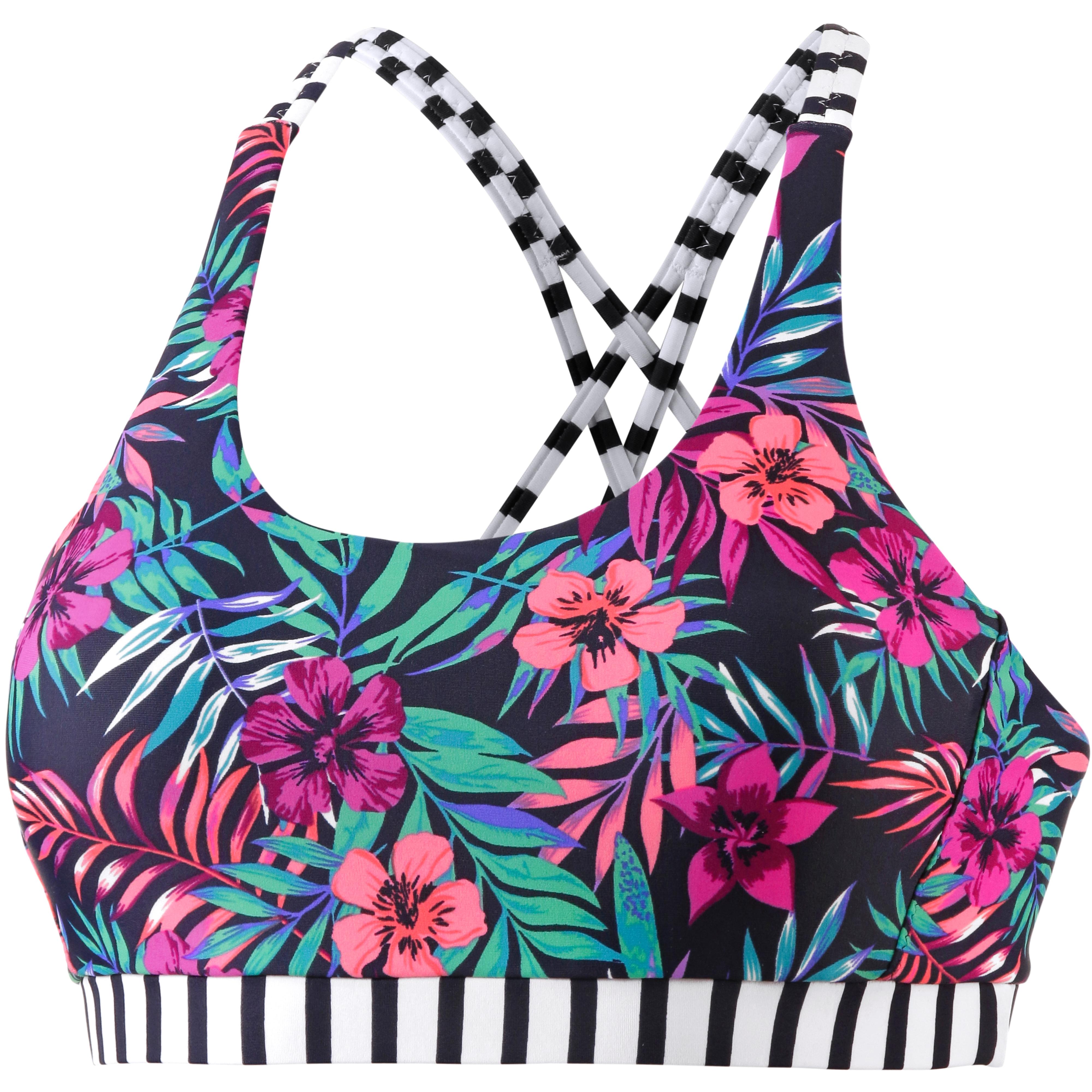 VENICE BEACH Summer Bikini Oberteil Damen blumendruck marine im Online