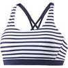 VENICE BEACH Summer Bikini Oberteil Damen - white-navy-stripe