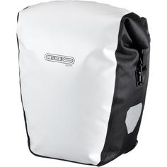 Rückansicht von ORTLIEB BACK-ROLLER CITY Fahrradtasche white-black