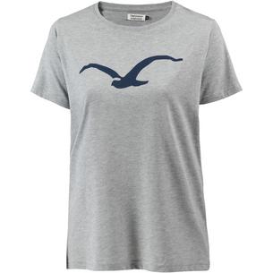 Cleptomanicx M&ouml;we T-Shirt Damen Heather Gray
