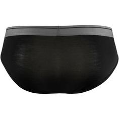 Rückansicht von Icebreaker Merino 150 Anatomica Slip Herren black