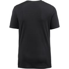 Rückansicht von Icebreaker Merino Anatomica Funktionsshirt Herren black-monsoon