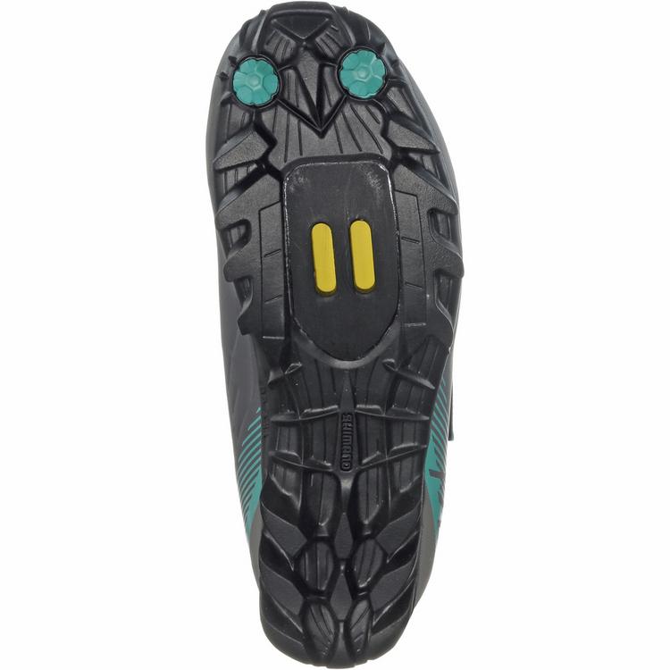 Shimano Shimano SH-ME2 Fahrradschuhe Damen - black green - 1 | SportScheck