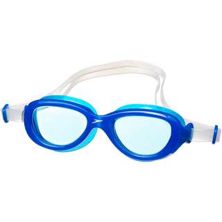 SPEEDO Futura Classic Schwimmbrille Kinder clear-neon blue