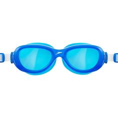 Rückansicht von SPEEDO Futura Classic Schwimmbrille Kinder clear-neon blue