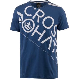 Crosshatch T-Shirt Herren estate blue